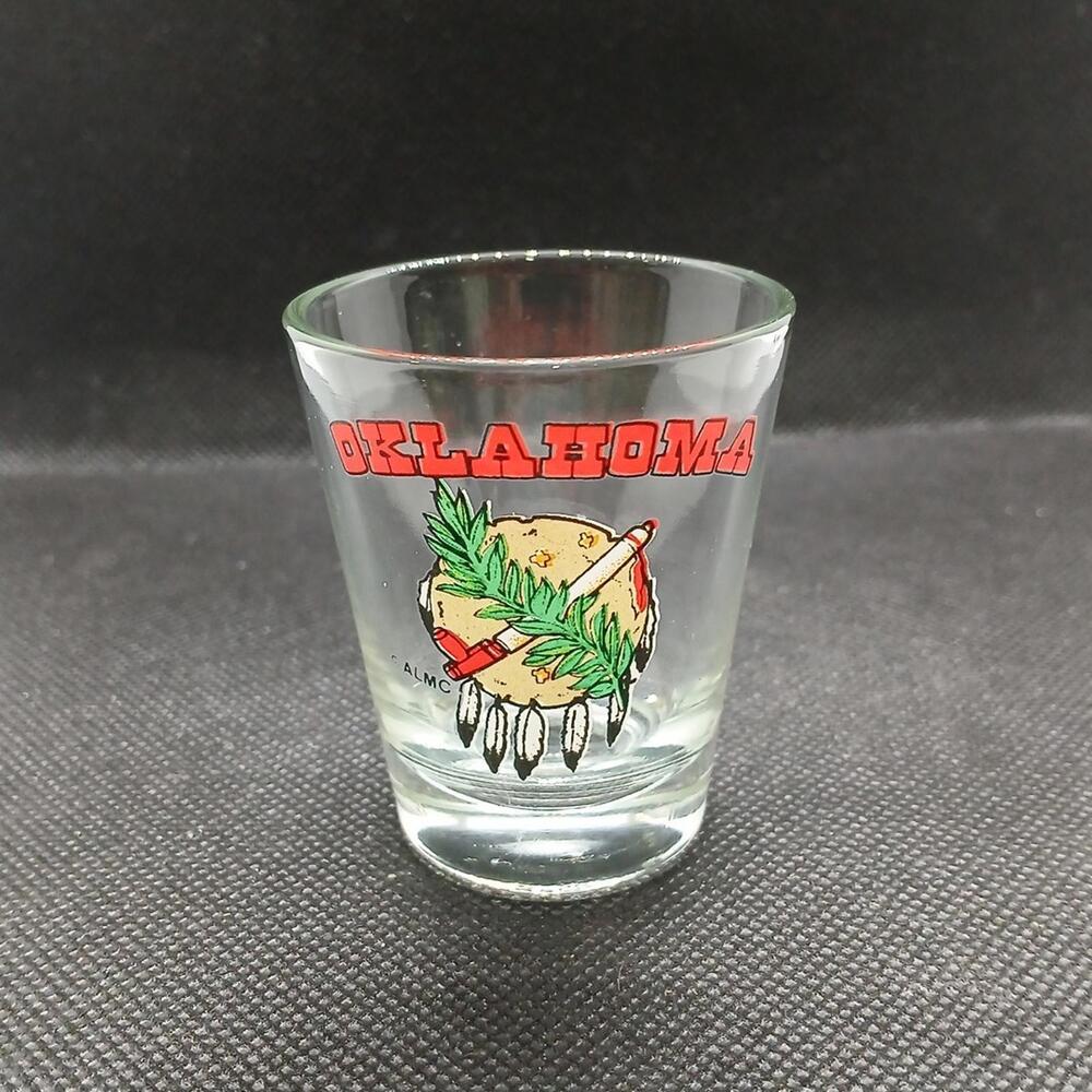 Vintage Oklahoma Shot Glass - Picture 1 of 4
